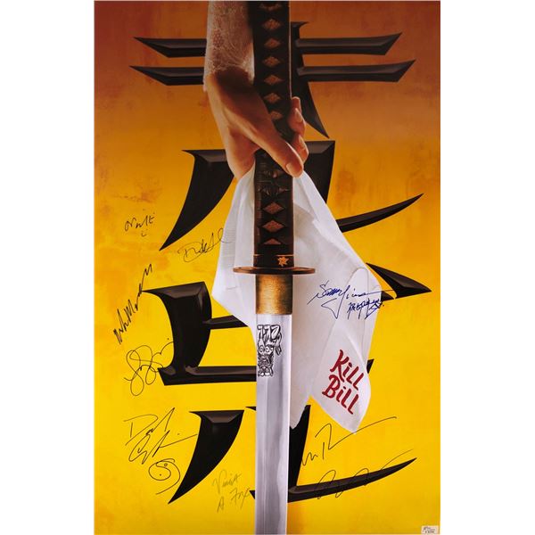 Kill Bill Uma Thurman Signed Poster