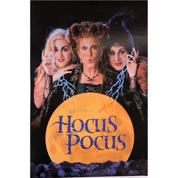 Hocus Pocus Sarah Jessica Parker Signed Poster