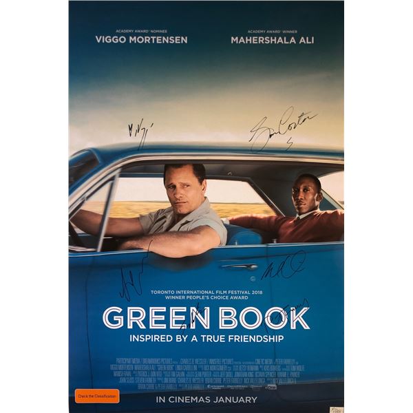 Green Book Viggo Mortensen Signed Poster