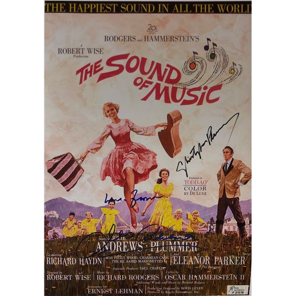 Sound of Music Julie Andrews Signed Poster