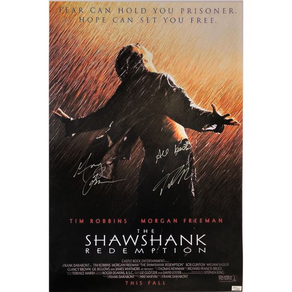 Shawshank Redemption Signed Poster