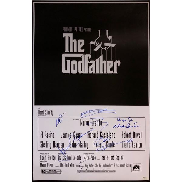 Godfather Al Pacino Signed Poster