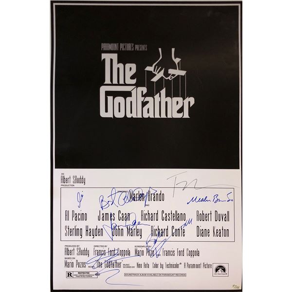 Godfather Al Pacino Signed Poster