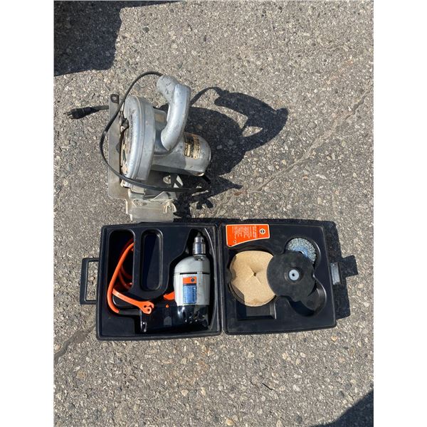 Skil saw and drill