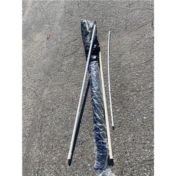 Irrigation pipe and plastic