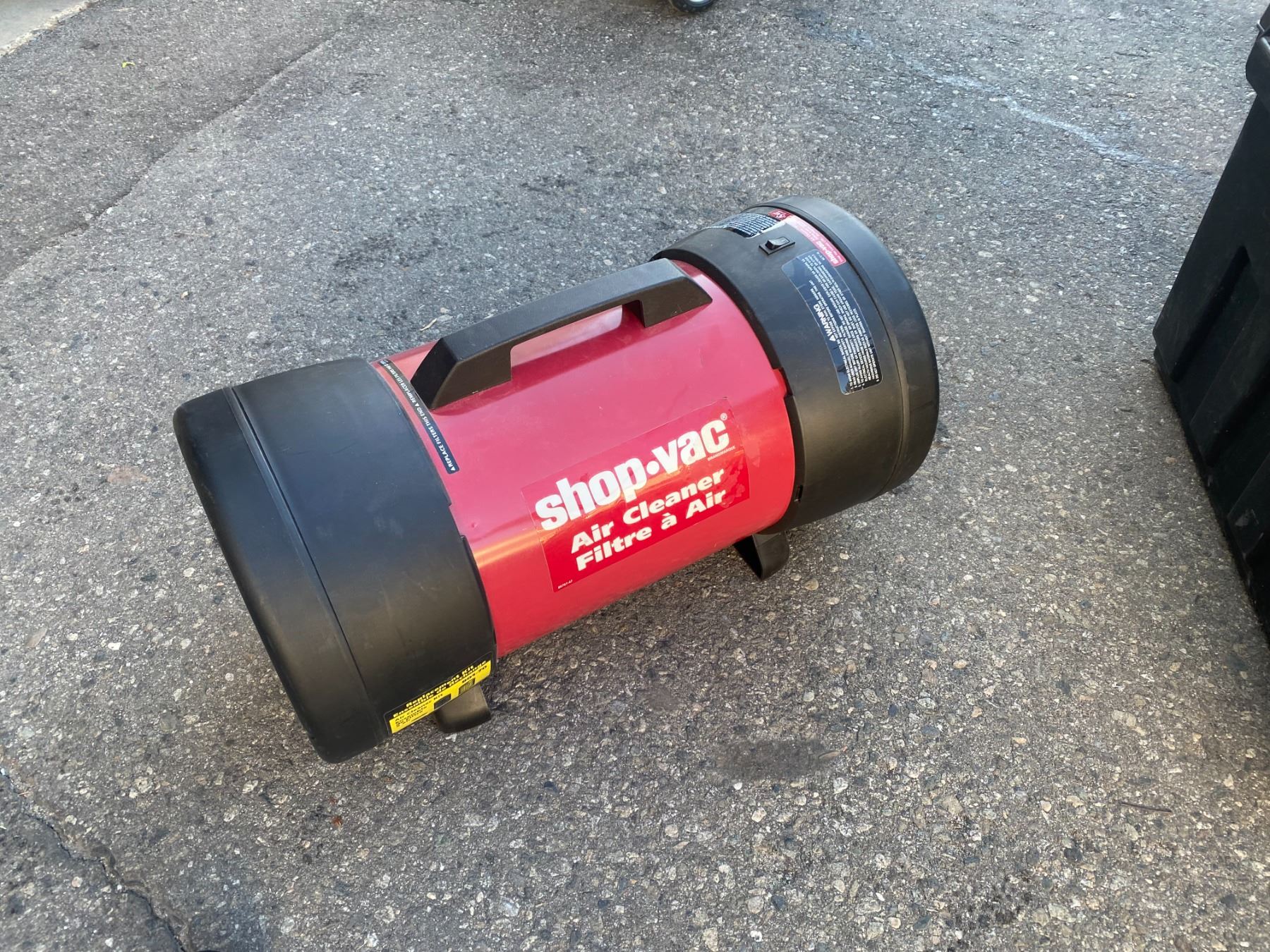 Shop Vac air cleaner