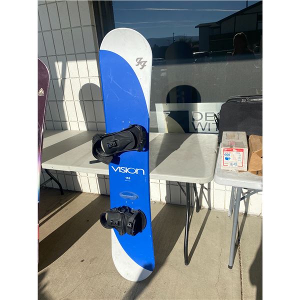 FF vision snowboard 155