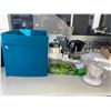 Image 1 : Kitchen items and storage bin