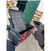 Image 2 : 3 storage bins with lids