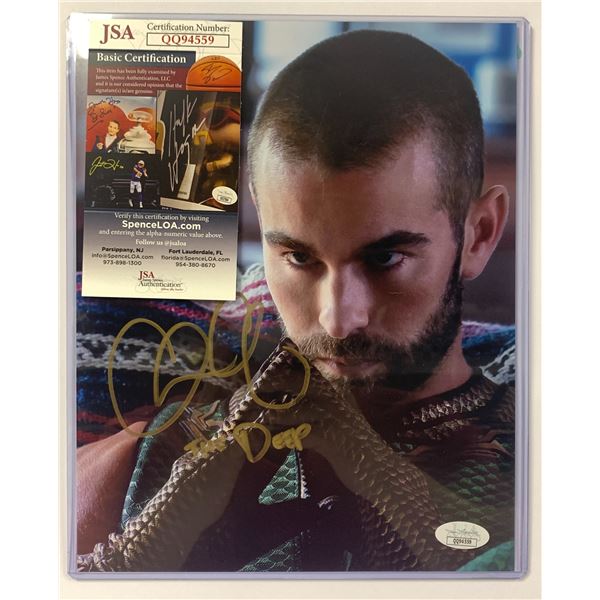 JSA Chace Crawford Autograph Photo
