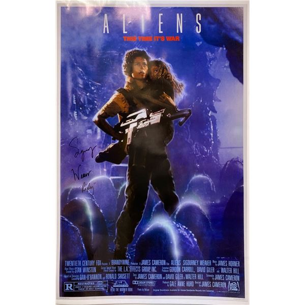 Autograph Aliens Poster