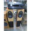 Image 1 : Onkyo Stereo Componant w/2 Polk Audio Speakers
