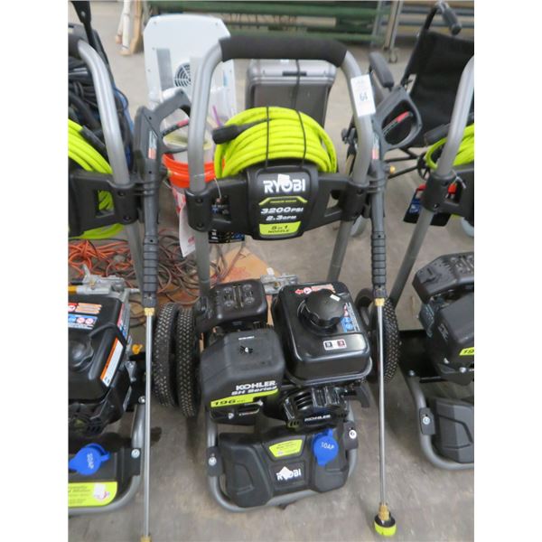 Ryobi 3200 PSI 196CC 5 in One Nozzle Pressure Washer