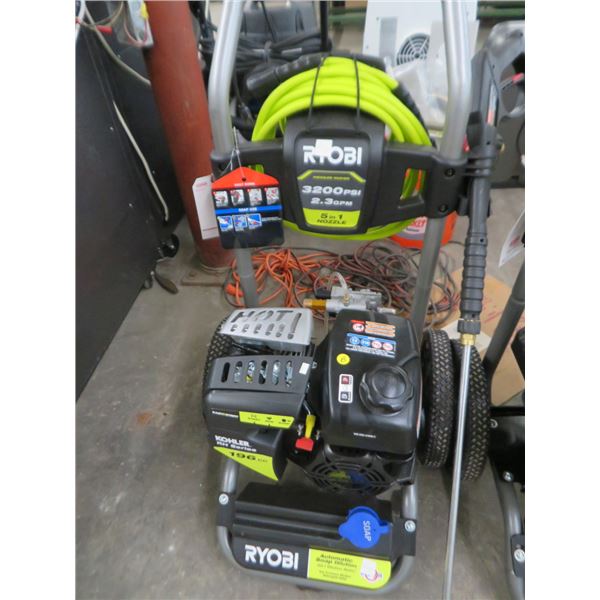 Ryobi 3200 PSI 196CC 5 in One Nozzle Pressure Washer