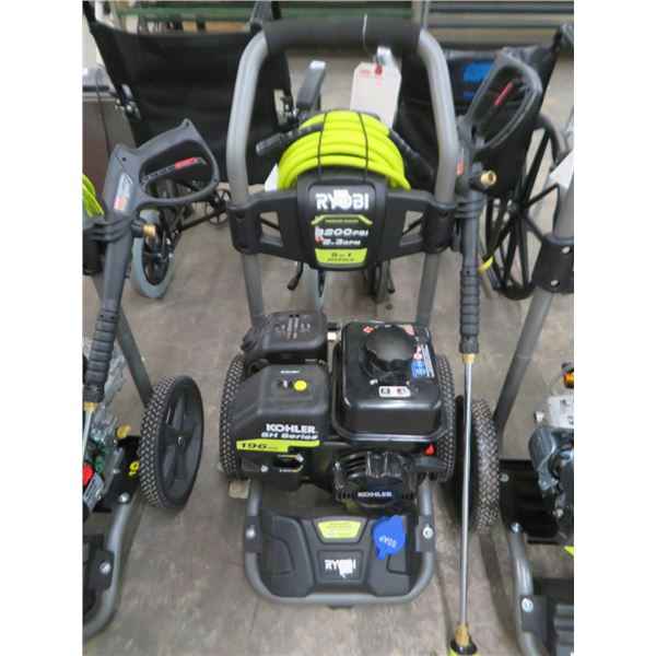 Ryobi 3200 PSI 196CC 5 in One Nozzle Pressure Washer