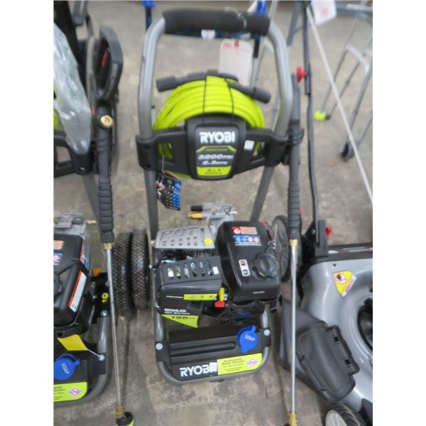 Ryobi 3200 PSI 196CC 5 in One Nozzle Pressure Washer