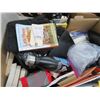 Image 2 : Box Lot of Thermos, Books, Binder & More