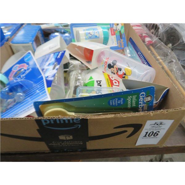 Box Lot Asst. Baby Supplies