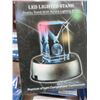 Image 2 : 4-LED Lighted Stand - 4 X $