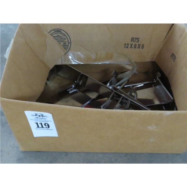 Box Lot Metal Wall Pegs