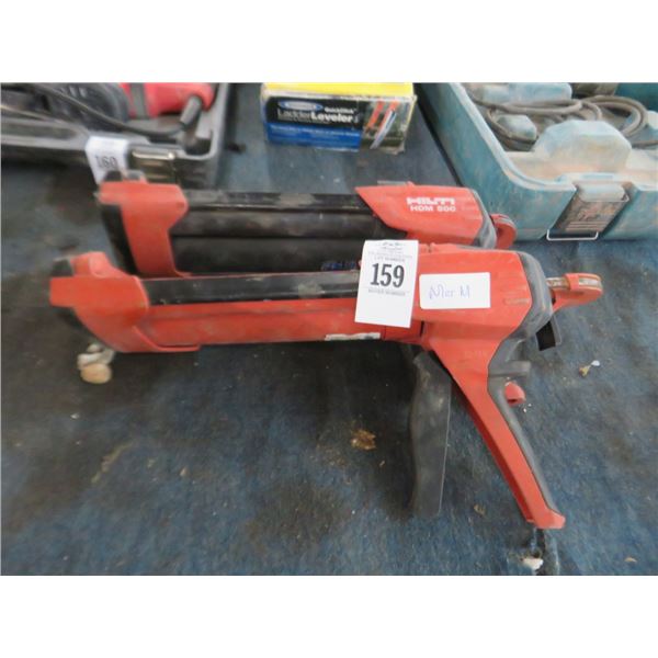 2-Hilti HDM 500 Caulk Gun - 2 X $