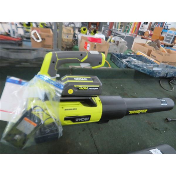 Ryobi Cordless Blower w/Charger