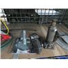 Image 2 : Lot of Bottle Jack, Jumper Cables, Door Closer & Motor Flush