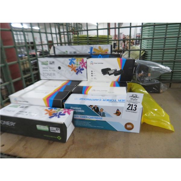 Lot of Toner Cartridges