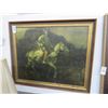 Image 1 : Musketeer on Horseback - 27" x 25"