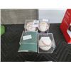 Image 1 : 4-Autographed Mickey Mantle, David Wells, 2003 Tampa Bay Rays Team, Grant