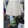 Image 1 : Pair Vintage Green Lamps