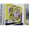 Image 1 : Deluxe Framed Ray Lichtenstein Poster Guggenheijm Museum - 31" x 31"