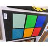 Image 1 : Abstract Color Print - 3' x 2'