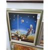 Image 1 : Framed 30" x 25" Desert Surrealism
