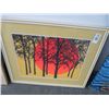 Image 1 : Sun Forest Scene - 31" x 26"