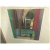Image 4 : 2-Abstract Prints - 31" x 29" - 2 X $