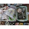 Image 1 : Row of Fashion Jewelry, Buckles & Buttons