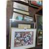 Image 1 : Row of Small Framed Art - 6
