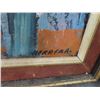 Image 2 : Framed Oil On Board "Villas" Signed Herreum - 18" x 20"
