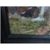 Image 2 : Framed Mountain Stream On Board - 18" x 23"