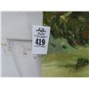 Image 2 : Unframed Art "Forest" On Canvas - 24" x 36"