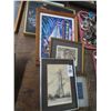 Image 1 : Row of Small Framed Art