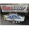 Image 1 : Coors Light Super Bowl 39 Tin - 24" x 21"