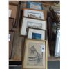 Image 1 : Row of Small Framed Art - 5