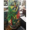 Image 2 : Lamp (Lighted Simulated Flickering Fire )Vase (Working)