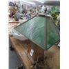 Image 1 : Stained Glass & Copper Table Lamp