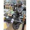 Image 1 : Cast Iron Oriental Figure Statue