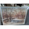 Image 4 : Bright Oil On Canvas & Framed Wood Print