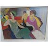 Image 2 : Ladies in Parlor Photolighograph - 42" x 36"