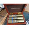Image 2 : Lot of Display Case, Tommy Bahama Cologne & Jimmy Buffett Bronze CD Cover